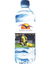 African Sky water bottle Soccer