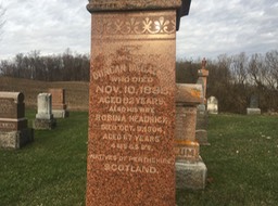 Duncan and Robina McCallum Grave